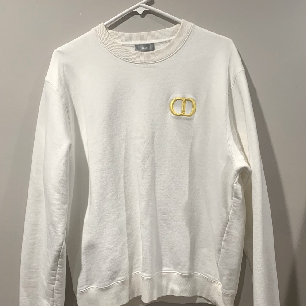 DIOR white crewneck (authentic)